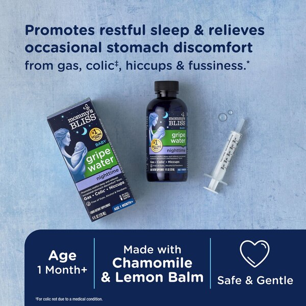 Mommy's Bliss Nighttime Gripe Water, 4 OZ