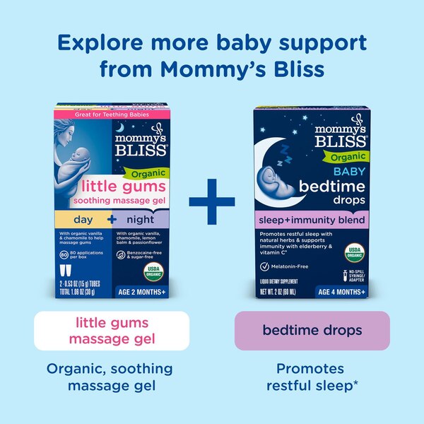 Mommy's Bliss Probiotic Drops + Vitamin D, 0.34 FL OZ