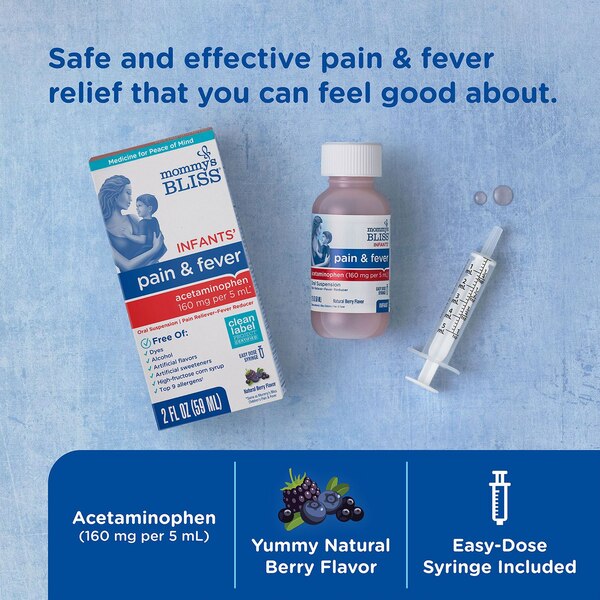 Infant Pain and Fever Acetaminophen