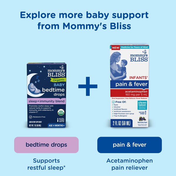 Mommy's Bliss Organic Little Gums Organic Soothing Massage Gel, 2 CT