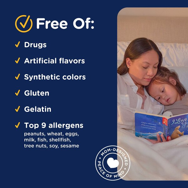 Mommy's Bliss Kids Sleep Melatonin Gummies, Strawberry, 60 CT