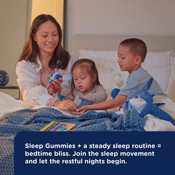Mommy's Bliss Kids Sleep Melatonin Gummies, Strawberry, 60 CT