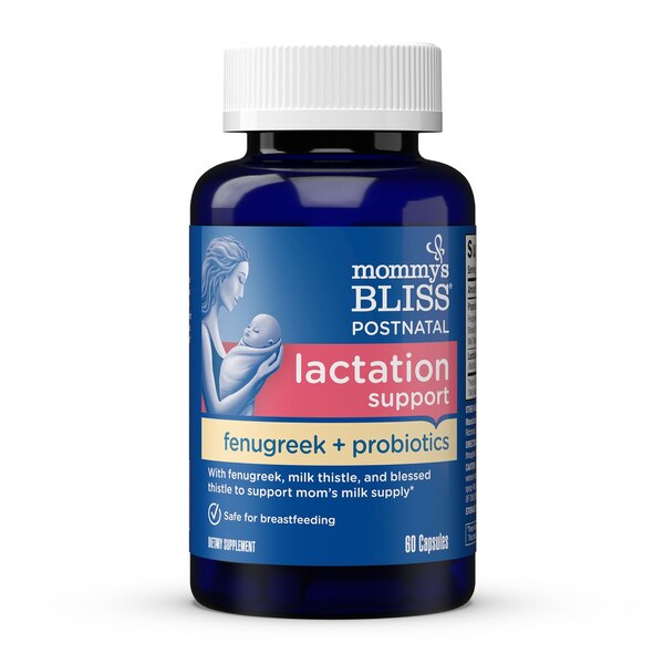 Mommy's Bliss Postnatal Lactation Support Capsules, 60 CT