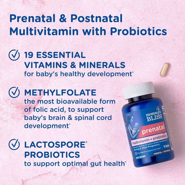 Prenatal Multivitamin and Probiotics, 45 CT