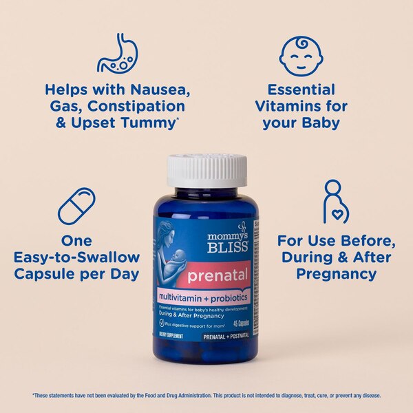 Prenatal Multivitamin and Probiotics, 45 CT