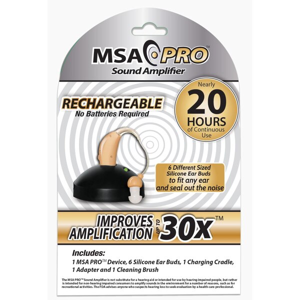 MSA Sound Amplifier, Single Pack