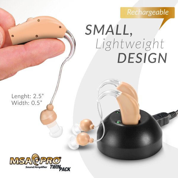 MSA Sound Amplifier, Twin Pack