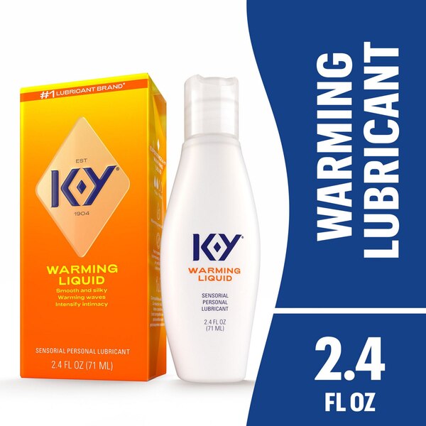 K-Y Warming Liquid - Lubricante personal, 2.5 oz