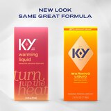 K-Y Warming Liquid Personal Lubricant, 2.5 OZ, thumbnail image