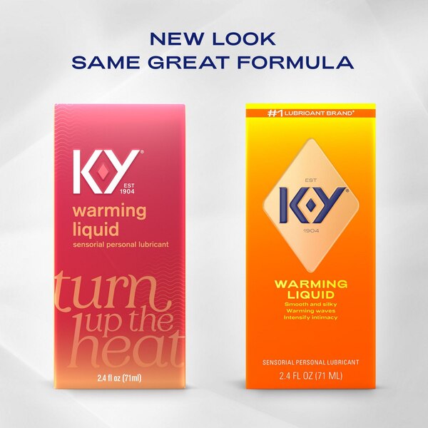 K-Y Warming Liquid - Lubricante personal, 2.5 oz
