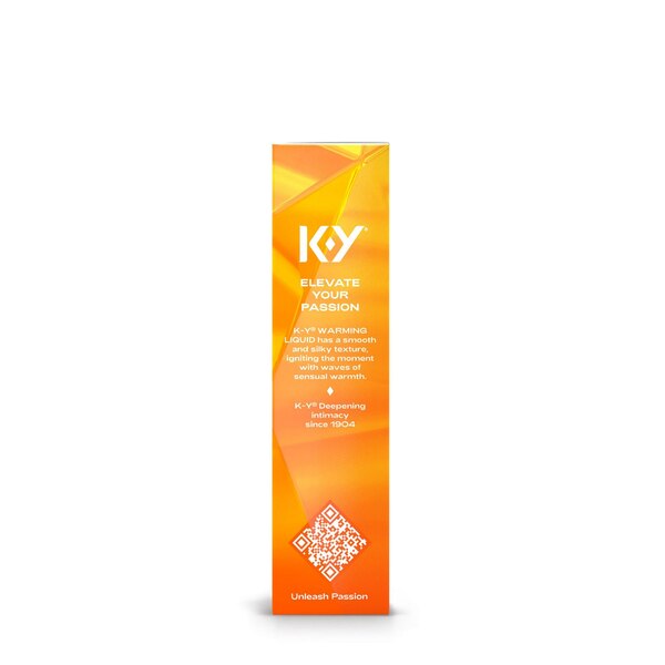 K-Y Warming Liquid - Lubricante personal, 2.5 oz