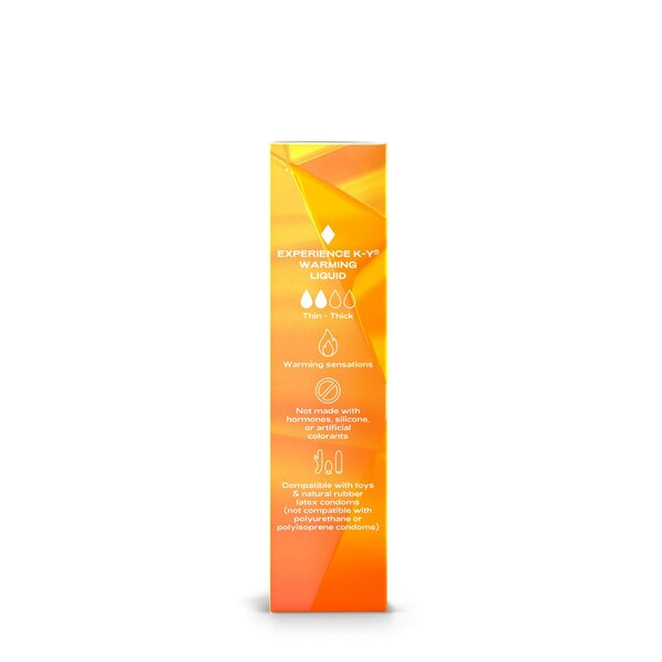 K-Y Warming Liquid - Lubricante personal, 2.5 oz