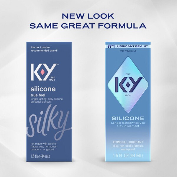 K-Y True Feel Premium Silicone Lubricant