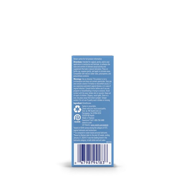 K-Y True Feel Premium Silicone Lubricant