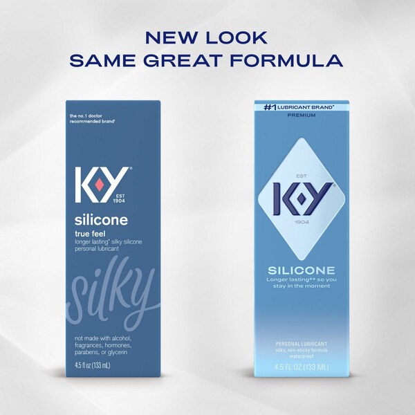 K-Y True Feel Premium Silicone Lubricant