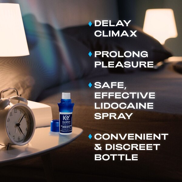 K-Y Duration Male Genital Desensitizer Spray, 36 Sprays