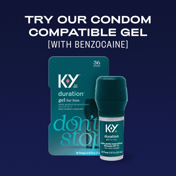 K-Y Duration Male Genital Desensitizer Spray, 36 Sprays