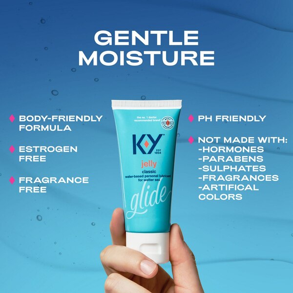 K-Y® Personal Lubricant Jelly, 7 oz.