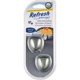 Refresh Your Car Odor Eliminating Mini Diffuser, New Car Scent, 2 CT, thumbnail image