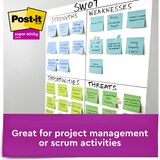 Post-It Super Sticky Greener Notes, Oasis Colors, 3 ct, thumbnail image
