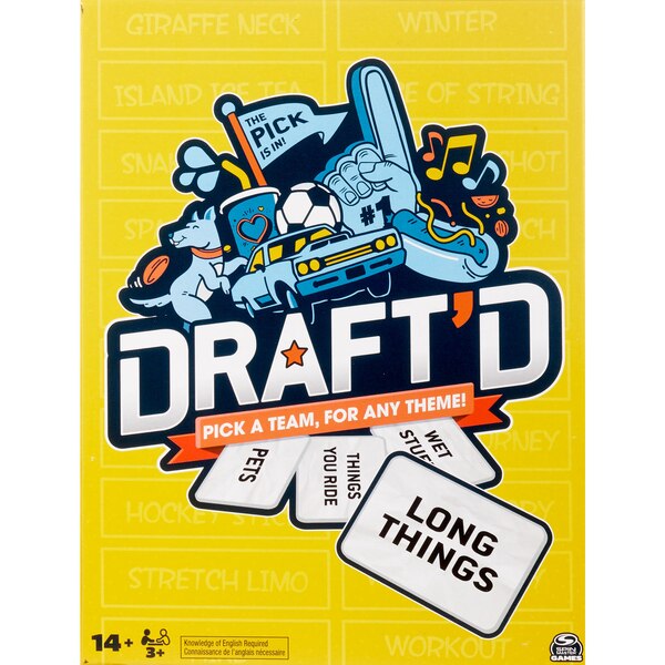 Spin Master Draft'd Board Game