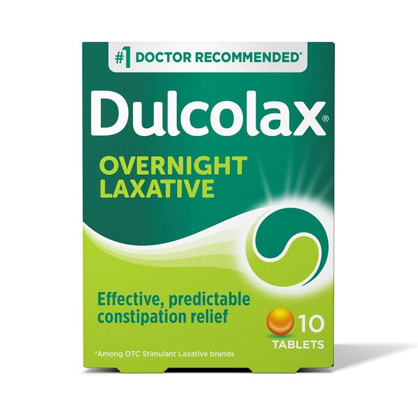 Dulcolax Stimulant Laxative Tablets, Overnight Relief