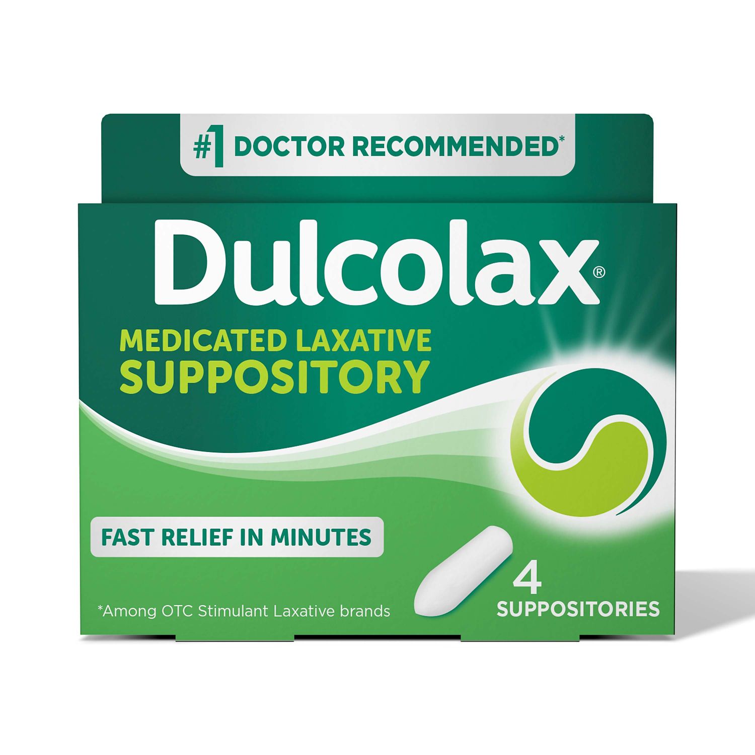 Dulcolax Medicated Stimulant Laxative Suppositories