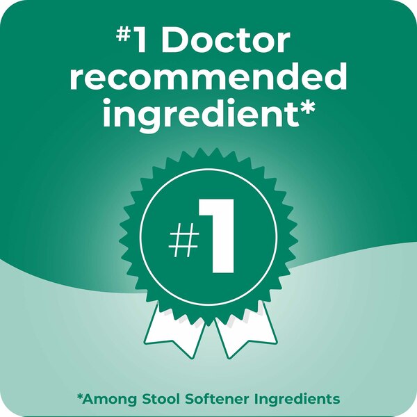 Dulcolax Stool Softener Gentle Relief Liquid Gels