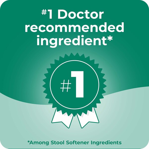 Dulcolax Stool Softener Gentle Relief Liquid Gels