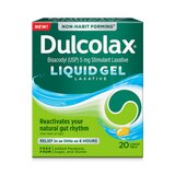 Dulcolax Stimulant Laxative Liquid Gels, 20 CT, thumbnail image