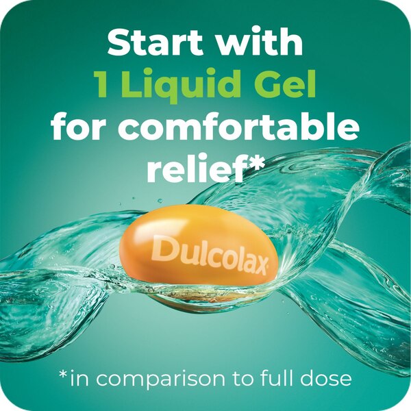 Dulcolax Stimulant Laxative Liquid Gels, 20 CT