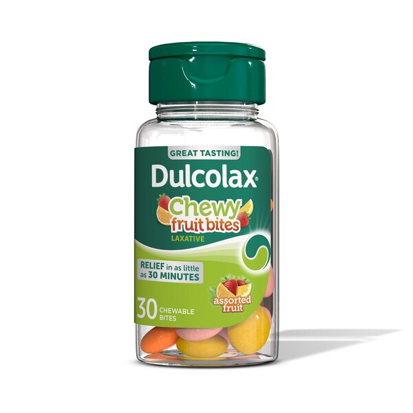 Dulcolax Chewy Fruit Bites for Constipation Relief