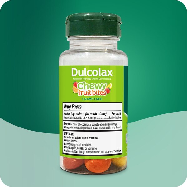 Dulcolax Chewy Fruit Bites for Constipation Relief