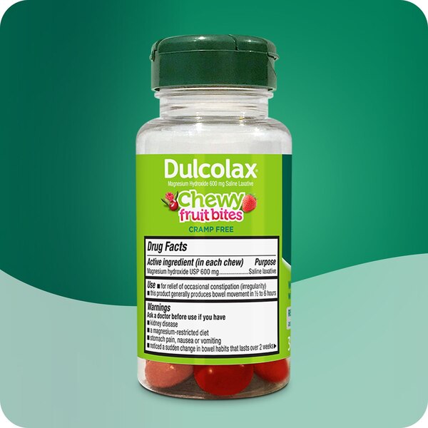 Dulcolax Chewy Fruit Bites for Constipation Relief