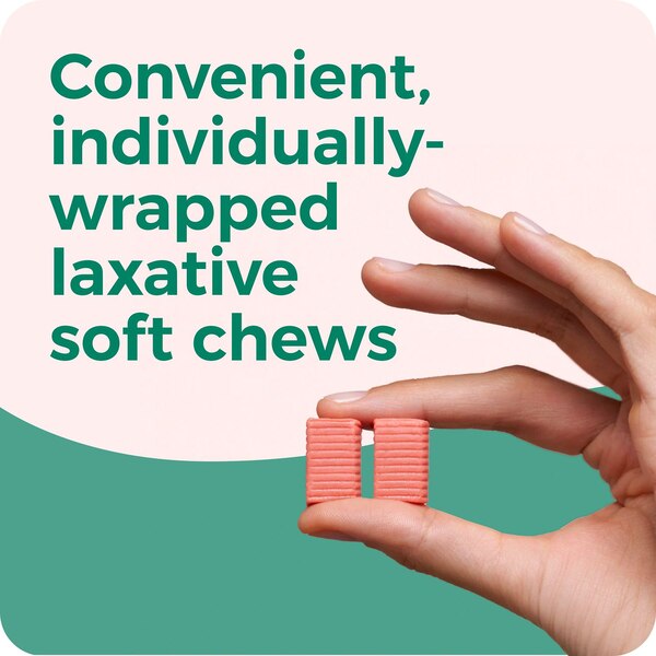 Dulcolax Soft Chews Laxative, Mixed Berry, 30 CT
