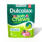 Dulcolax Soft Chews Laxative Constipation Relief, 60 CT, thumbnail image 1 of 9