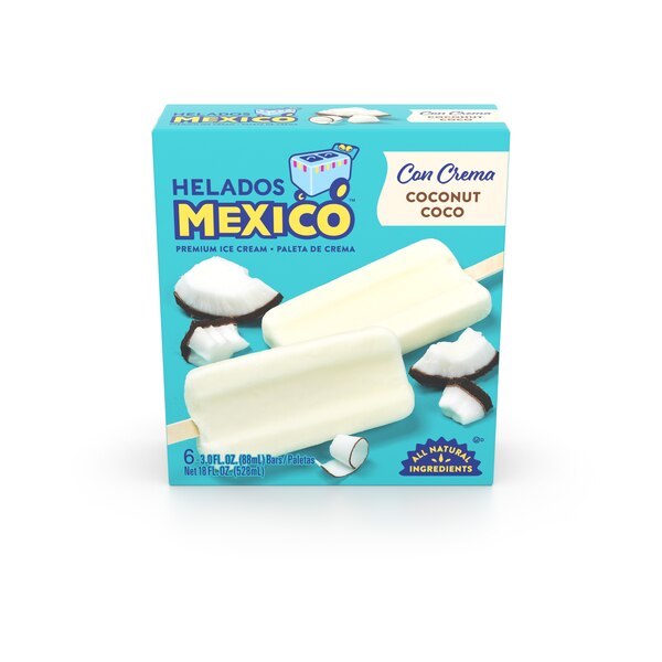 Coconut Cream Paletas, 6 ct, 18 oz