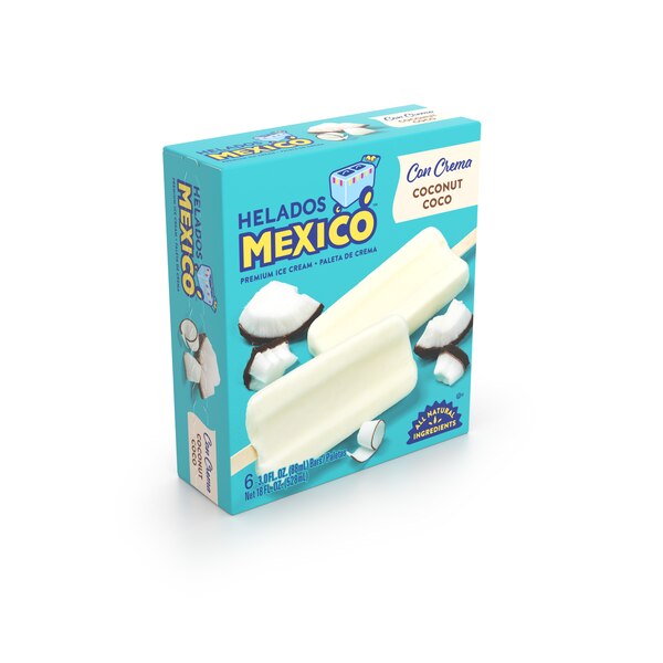 Coconut Cream Paletas, 6 ct, 18 oz