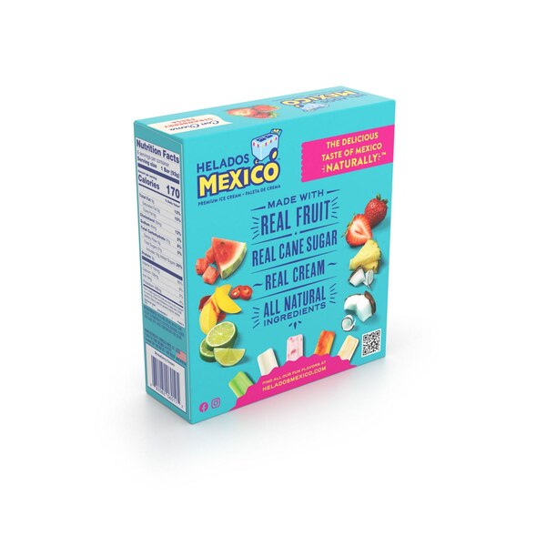 Strawberry Cream Paletas, 6 ct, 18 oz