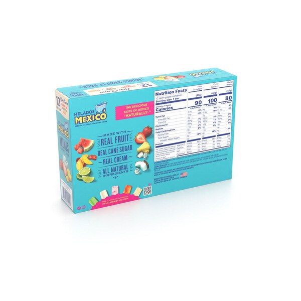 Mini Cream Paletas, 12 ct, 18 oz