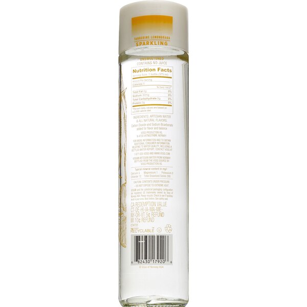 Voss Sparkling Water, 12.68 OZ
