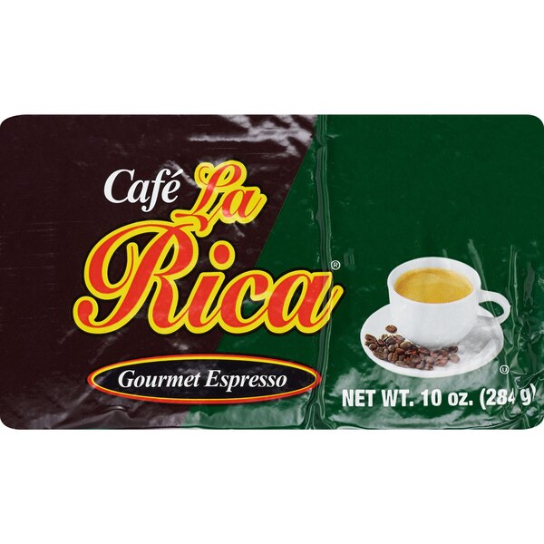 Café La Rica Gourmet Espresso, 10 OZ