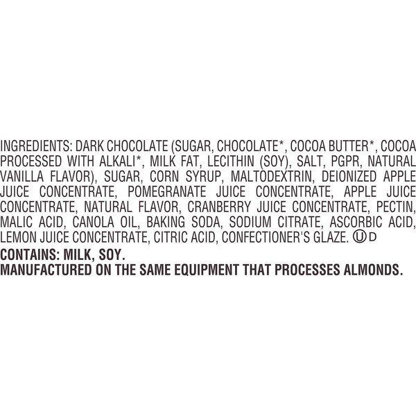 Brookside Dark Chocolate Snack with Pomegranate Flavored Center, 7 oz