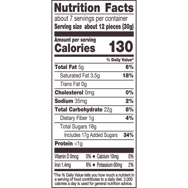 Brookside Dark Chocolate, Acai and Blueberry Flavored Snacking Chocolate Bag, 7 oz