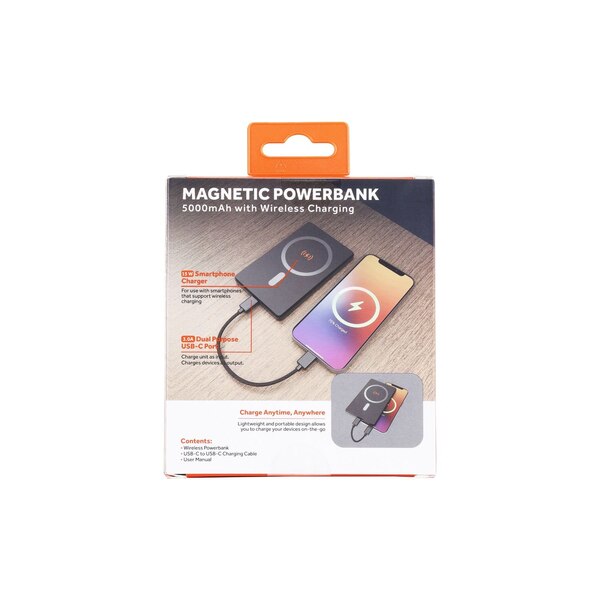 Griffin Ultra Slim Magnetic Power Bank with Wireless Charging