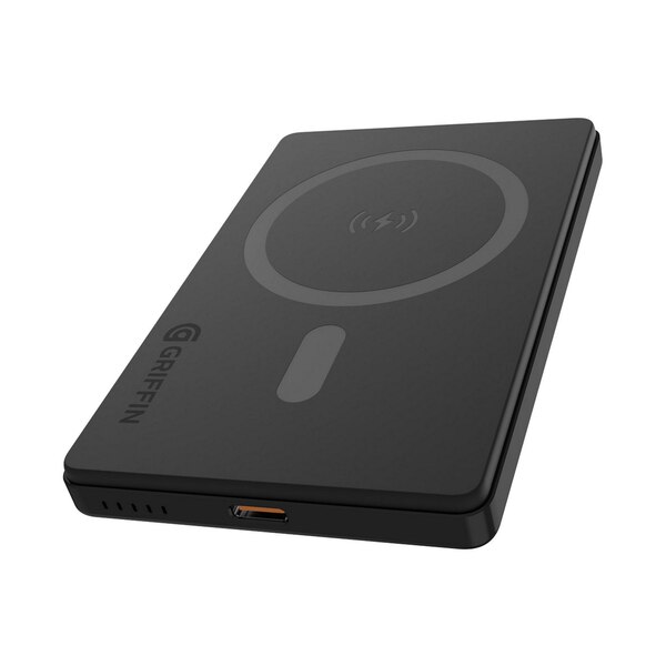Griffin Ultra Slim Magnetic Power Bank with Wireless Charging