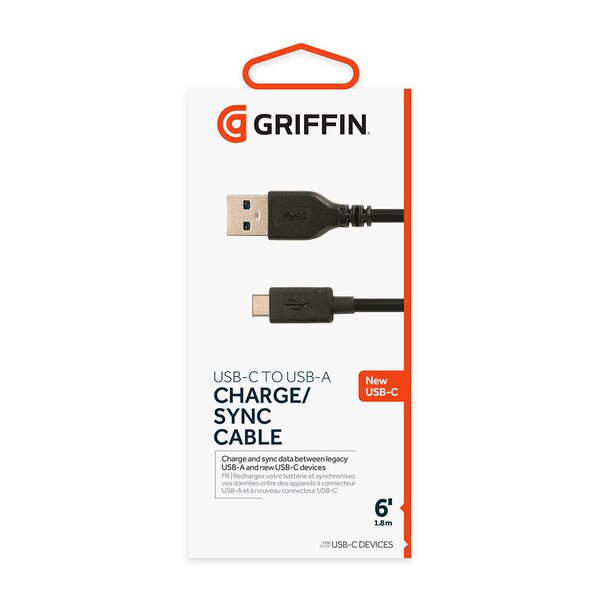 Griffin USB-C to USB-A Cable