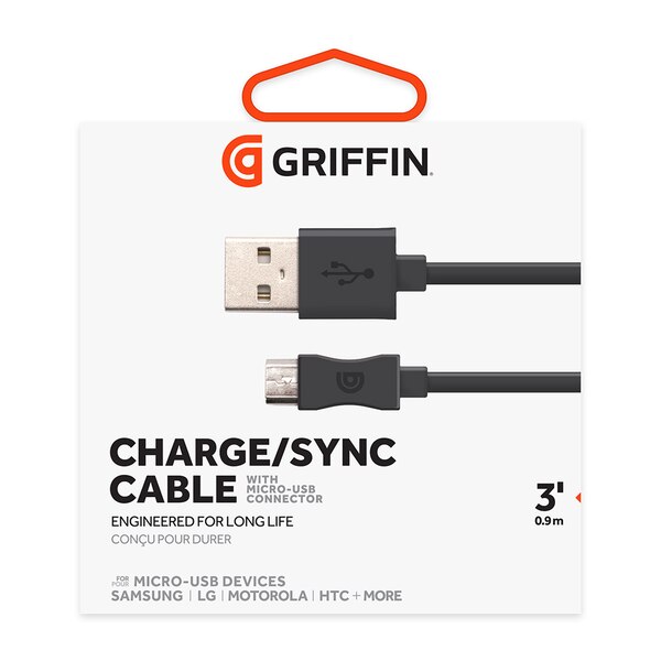 Griffin USB-A to Micro-USB Cable