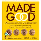 Made Good Chocolate Banana Granola Minis, 4 ct, 3.4 oz, thumbnail image