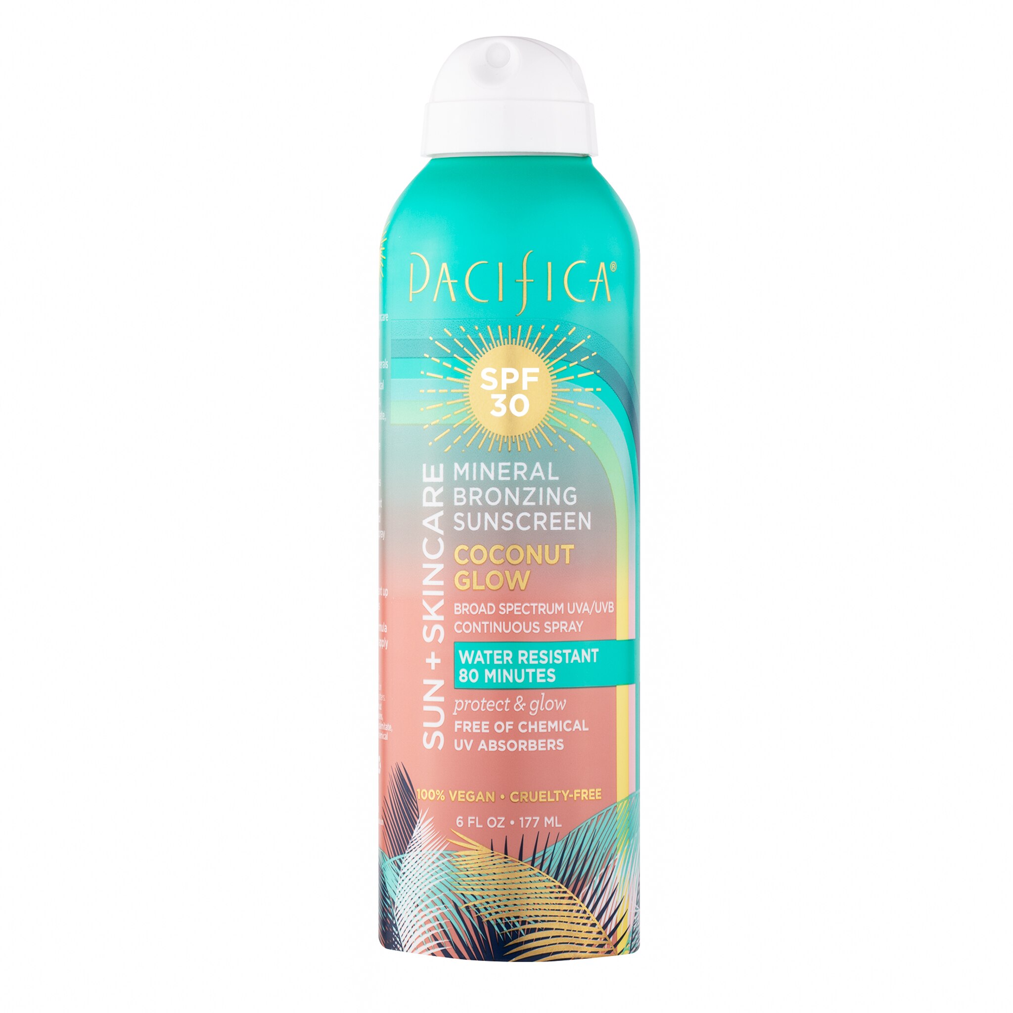 Pacifica Sun + Skincare Mineral Bronzing Sunscreen SPF 30, 6 OZ